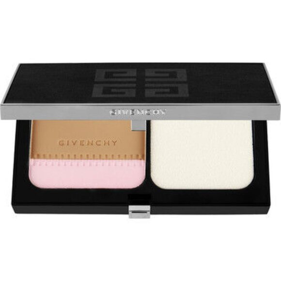 ✅ Givenchy #6 ELEGANT GOLD Long Wear Compact Foundation & Highlighter ✨ New - Picture 4 of 8